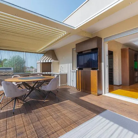 Apartment Venice New Luxury Penthouse - Free Parking And Roof Terrace *