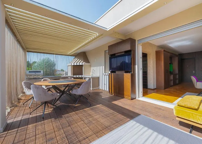 Apartament Venice New Luxury Penthouse - Free Parking And Roof Terrace *